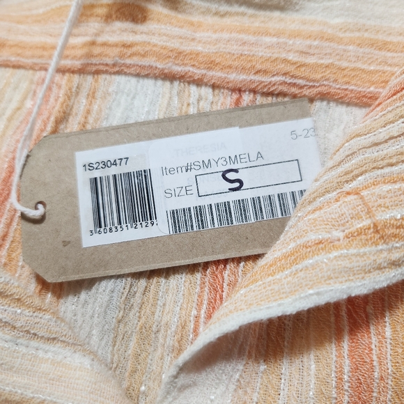 Des Petits Hauts Robinette wide striped shirt - Picture 6 of 7